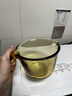 炊大皇玻璃杯量杯1000ML 耐高溫帶刻度杯家用烘焙測量工具計量杯 白色 曬單實(shí)拍圖