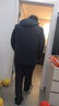 羅蒙（ROMON）鵝絨羽絨服男爸爸裝厚款保暖秋冬商務(wù)休閑可脫內膽高端休閑羽絨服 曬單實(shí)拍圖