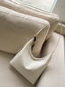 viney牛皮托特包包女包大容量單肩腋下包生日禮物送女友老婆 【米白色】新年送女生實(shí)用高檔手提包 時(shí)尚品牌輕奢百搭通勤休閑大包 曬單實(shí)拍圖