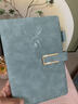 嘉然恒4本裝筆記本文具A5/80張加厚商務(wù)本子記事本舒適膚感羊巴皮面工作日記會(huì )議記錄本辦公文具可定制 曬單實(shí)拍圖