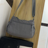 東選尼龍包多層包包中年女包大氣帆布斜挎包女神節旅行單肩挎包媽媽包 灰色 曬單實(shí)拍圖