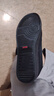 老北京布鞋男透氣黑布鞋耐磨牛筋底工作爸爸鞋司機鞋一腳蹬帆布鞋 黑底 40 曬單實(shí)拍圖