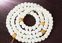 普陀山白玉菩提108顆佛珠手串寺廟送禮8mm文玩手串正品男女生日禮物 曬單實(shí)拍圖