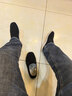 同升和【三防禮服呢】老北京布鞋男官方春傳統千層底休閑爸爸開(kāi)車(chē)棉布鞋 黑色艾草內墊 【始于1902年】 41 曬單實(shí)拍圖