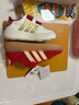 阿迪達斯（adidas）新年款「小蛋仔」魔術(shù)貼運動(dòng)休閑鞋 KJ1691白/金/紅 曬單實(shí)拍圖
