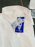 真維斯童裝兒童短袖t恤2026新款男童寬松polo衫夏裝薄款半袖中大童涼感衣服 水藍/J純色-白/J純色 160 曬單實(shí)拍圖