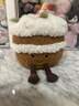 Jellycat趣味胡蘿卜蛋糕毛絨玩具娃娃送禮生日禮物2026春夏新品 趣味胡蘿卜蛋糕 One Size 曬單實(shí)拍圖