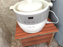 小熊（Bear）電燉鍋電燉盅隔水燉鍋4.5升5-6人用 白瓷膽耐高溫不串味 雙模保溫 煲湯鍋家用蒸煮一體DDZ-B45B2 一盅五膽|雙保溫模式|免看管 4.5L 曬單實(shí)拍圖
