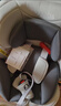貝倍適兒童安全座椅汽車(chē)通用0-4-12歲寶寶嬰兒旋轉車(chē)載isofix便攜坐椅 尊享灰（硬接口+上拉帶+側防） 曬單實(shí)拍圖