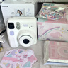 INSTAX富士instax立拍立得 一次成像相機 miniSE（mini7+升級款）白色 曬單實(shí)拍圖