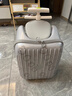 babycare兒童包箱推車(chē)可坐騎男女孩可登機寶寶拉桿箱旅行箱19英寸時(shí)光銀 曬單實(shí)拍圖