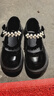 意爾康童鞋秋季女童皮鞋開(kāi)學(xué)必備表演鞋學(xué)生鞋時(shí)尚單鞋兒童公主鞋黑色33 曬單實(shí)拍圖