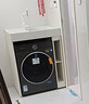 海爾洗衣機柜陽(yáng)臺柜帶搓衣板滾筒伴侶蜂窩鋁鋁臺盆一體洗衣池4908 曬單實(shí)拍圖