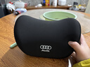 巫記適用奧迪A3/A4l/A5/A6/A7汽車(chē)頭枕護頸枕Q2/Q3/Q5L車(chē)內飾用品腰靠 奧迪用-經(jīng)典黑【頭枕-個(gè)】 曬單實(shí)拍圖