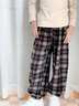 酷樂(lè )羊女童春裝褲子2026新款兒童洋氣女孩春秋褲子寬松休閑格子運動(dòng)長(cháng)褲 黑色 140 建議身高130cm 曬單實(shí)拍圖