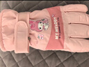 Hello Kitty兒童手套冬滑雪防水保暖女孩學(xué)生五指戶(hù)外玩雪防風(fēng)5591美樂(lè )蒂粉色 曬單實(shí)拍圖