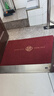 意尚（YISHANG）2026馬年紅色刺繡入戶(hù)門(mén)地墊門(mén)口進(jìn)門(mén)腳墊防滑可裁剪免洗玄關(guān)地毯 曬單實(shí)拍圖