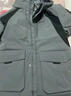 阿迪達斯25年冬款灰色派克羽絨服  商務(wù)通勤600蓬男士休閑羽絨連帽夾克 曬單實(shí)拍圖