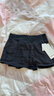 lululemon丨Pace Rival 女士運動(dòng)中腰短裙 速干 芯吸  LW8A78R 黑色 XS /4 曬單實(shí)拍圖