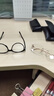 GOGOSOON素顏金絲無(wú)框眼鏡近視女度數可配高級感無(wú)邊框純欲防藍光銀色鏡框 曬單實(shí)拍圖