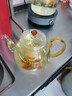 金鑲玉耐高溫玻璃茶壺燒水壺 大號容量電陶爐 雨沐壺1200ml 曬單實(shí)拍圖