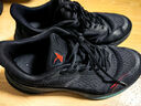 安踏毒刺7丨運動(dòng)鞋男鞋耐磨軟底跑鞋男緩震中考體測跑步鞋子男訓練鞋 【毒刺7】基礎黑-7 45 曬單實(shí)拍圖
