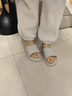 潔麗雅10雙裝家用拖鞋女室內居家待客用酒店批發(fā)浴室洗澡EVA防滑拖鞋男 淺粉 （5雙）+淺灰（5雙） 38-39 女+42-43男 曬單實(shí)拍圖