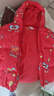 巴拉巴拉童裝兒童羽絨服男童女童2025新款春裝拜年服紅色國風(fēng)寶寶外套加厚 曬單實(shí)拍圖