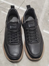 百麗（Belle）套腳休閑鞋男鞋新款冬季商場(chǎng)同款厚底工裝鞋8WR01DM5 黑色-單里 42 (260mm) 曬單實(shí)拍圖