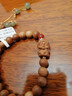 原木匠印度老山檀木手串女 女財神藏式扎基拉姆單圈南紅念珠手鏈 民族 韻靈[8mm]適戴手圍[15cm] 曬單實(shí)拍圖