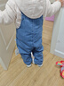 嘟嘟家【春款上新】?jì)和硯а澕兠迣殞氀澴哟杭灸型L(cháng)褲多巴胺 藍色100 曬單實(shí)拍圖