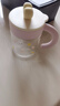 APRIL高硼硅玻璃杯大容量杯子帶蓋女生水杯耐高溫桌面杯高顏值圣誕禮物 曬單實(shí)拍圖