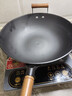 正高電磁爐專(zhuān)用平底鍋家用平底炒鍋不粘鍋正宗陸川鐵鍋鑄鐵鍋無(wú)涂層 36CM加厚平底【有耳款】【電磁爐專(zhuān)用-已開(kāi)鍋】 36cm 鍋+鍋蓋+鍋鏟 曬單實(shí)拍圖