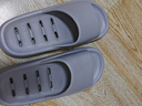 潔麗雅（Grace）旅行便攜拖鞋eva防滑防臭酒店家用待客防滑非一次性拖鞋2026新款 灰色【經(jīng)典款】-推薦 40-41【建議拍大一碼】 曬單實(shí)拍圖