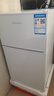 HYUNDAI（韓國現代）小冰箱迷你小型家用冷藏冷凍宿舍出租房辦公室雙開(kāi)門(mén)二門(mén)電冰箱節能省電 68L白【一級能效+租房必備】 曬單實(shí)拍圖