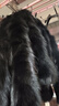 付智恩  晨霧莊園 進(jìn)口sagafurs狐貍毛外套年輕款黑色皮草大衣女 黑色 L 曬單實(shí)拍圖