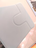 盾優(yōu)匠適用2026年款蘋(píng)果ipad Air11英寸保護套8/7/6代M4/M3通用平板360°旋轉保護殼抗摔休眠 筆槽白冰藍 曬單實(shí)拍圖