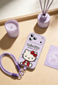 吾創(chuàng  )吾藝適用蘋(píng)果17手機殼新款軟硅膠HelloKitty帶腕繩iPhone16ProMax保護套15情侶女14高級感 【細閃凱蒂貓紫】臻品硅膠殼丨帶腕繩 iPhone17 promax 曬單實(shí)拍圖