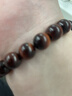 京瑩【招財轉運】天然紅虎眼石手串男女款護身符手鏈送男女友馬年禮物 曬單實(shí)拍圖