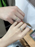 蔓笙日月同輝情侶戒指一對男女活口對戒生日實(shí)用情人節禮物送女友老婆 情侶一對【精美禮盒】 曬單實(shí)拍圖