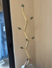 圣諾依琳奶油風(fēng)衣帽架落地臥室家用掛衣架高級藝術(shù)個(gè)性衣架樹(shù)杈白+綠 曬單實(shí)拍圖