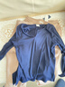 Abercrombie & Fitch經(jīng)典小麋鹿圖案美式修身打底小V領(lǐng)長(cháng)袖T恤上衣26春女裝139-6134 深海軍藍 M (165/96A) 尺碼偏大，建議小一碼 曬單實(shí)拍圖