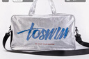 TOSWIM拓勝游泳包干濕分離男女防水收納包斜跨背包健身運動(dòng)包 銀晝幻想 曬單實(shí)拍圖