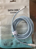 那物蘋(píng)果數據線(xiàn)PD30W/20W快充充電線(xiàn)編織耐折適用iPhone14promax/13/12/11/xs/8手機車(chē)載閃沖平板ipad 雙Type-C【蘋(píng)果15-17全系列快充】天空藍 2米 曬單實(shí)拍圖