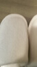 三利棉拖鞋女士秋冬季保暖居家防滑靜音男全包跟2025新款 白色 40-41 曬單實(shí)拍圖