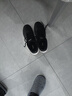 特步（XTEP）男鞋跑步鞋秋冬款減震耐磨運動(dòng)鞋輕便慢跑鞋休閑革面保暖國潮 黑 42 曬單實(shí)拍圖