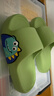XGGC兒童拖鞋女童夏季新款親子家居室內防滑涼拖鞋外穿男孩 綠色30-31 曬單實(shí)拍圖