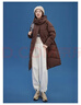 艾萊依（ERAL）長(cháng)款羽絨服女新款加厚連帽韓版設計感鴨絨冬季過(guò)膝外套 【升級版】蜜茶棕-1 S 155【建議80-110斤】 曬單實(shí)拍圖