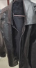 真維斯（Jeanswest）皮衣男士冬季商務(wù)休閑翻領(lǐng)PU夾克潮流帥氣青年加絨加厚外套男裝 曬單實(shí)拍圖