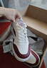 安踏好事發(fā)生|新年板鞋潮流百搭時(shí)尚情侶鞋新年配色運動(dòng)鞋紅色板鞋 【街頑3】象牙白/絳紅色 38 （女7碼） 曬單實(shí)拍圖